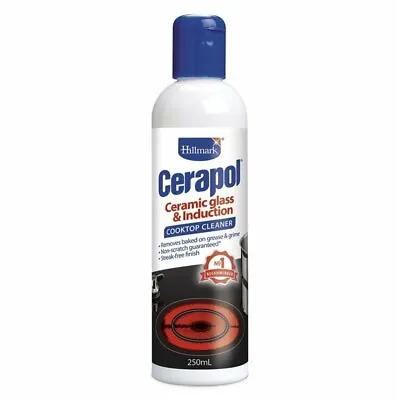 Hillmark 250ml Cerapol Ceramic Cooktop Stove Cleaner • $19.49