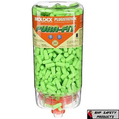 Moldex 6845 Pura-Fit Uncorded Foam Ear Plugs 500 Pairs In A Dispenser NRR 33 DB • $99.50