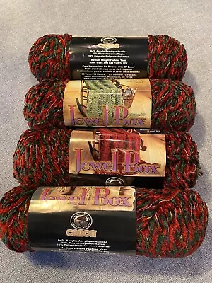 Jewel Box Caron Yarn “Fire Agate  4 Skeins • $24.99