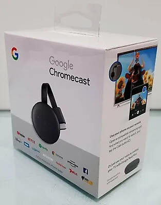 Google Chromecast 3rd Generation HDMI Digital Media Video Streamer GA00439-AU • $139.90