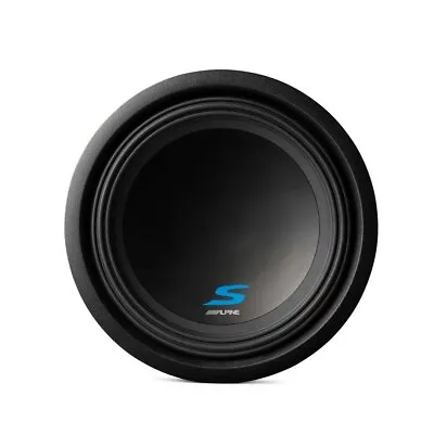 Alpine S-W8D2 S Series Dual 2 Ohm Voice Coil 900 Watts Subwoofer 8  • $127.95