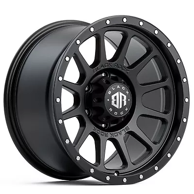 17  Wheels For Ford Ranger / Raptor Black Rock Omega Satin Black Rims Px/pj/pk • $1399