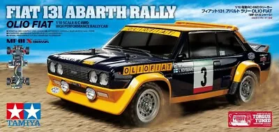 1/10 RC Fiat 131 Abarth Rally Olio Fiat (MF-01X Chassis) Tamiya 58723-60A • $103.41