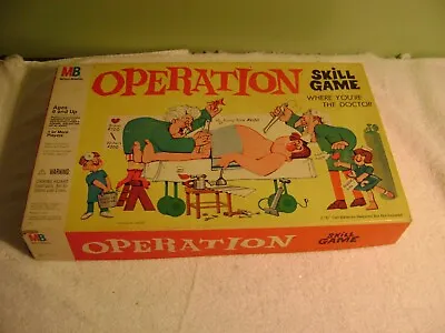 Vintage Operation Game 1965 • $20