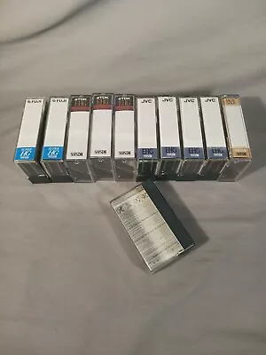 LOT Of 10 VHS-C Camcorder Video Cassette Tape Vacation Home Movies TC-30 Used • $35