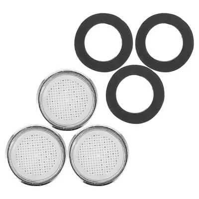  3 Pcs Water Tap Aerators Filter Faucet Parts Sink Strainer Current Limiter • £4.99