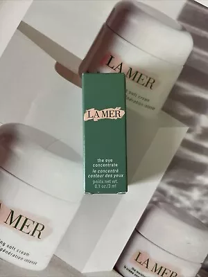 NIB LAMER La Mer The Eye Concentrate Moisturizer Deluxe Travel  3 Ml / 0.1 Oz. • $9.99