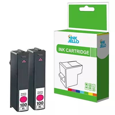 2 Magenta Ink Cartridge For Lexmark LM100 Intuition S505 Pinnacle Pro 901 • £6.88