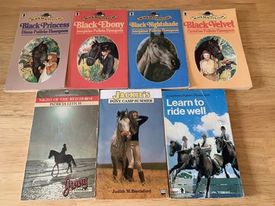 £9.99 • Buy Set Of 7 Old Horse Pony Books Including Pullein Thompson , Vintage