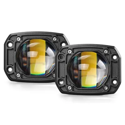 3in LED Work Light Off Road Driving Spot Fog Lamp Square For Car Truck SUV 2Pcs • $32.30