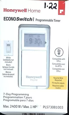 Honeywell PLS730B1003 EconoSwitch White • $49.99