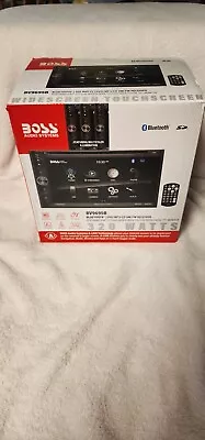 BOSS BV9695B Audio System 6.95” Double Din DVD Touchscreen Bluetooth New  • $79.99