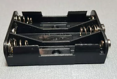 3 X AAA Flat Side-by-side Battery Holder To 9V DC Connector • $6.85