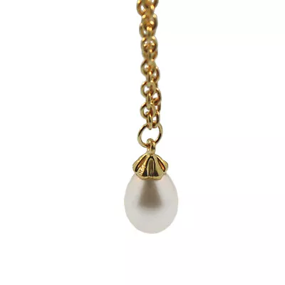 Trollbeads 14K Gold 84070 Necklace Gold Fantasy/Freshwater Pearl 27.6 Inch *0 • $1002.86