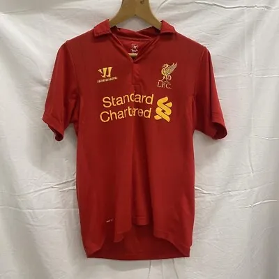 Liverpool Home Football Shirt 12/13 Warrior Authentic Size Small • £12.99