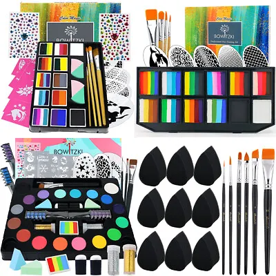 5 Pack Face Painting Kit For Kids Party Professional Face Paint Kit Bundle Kit • £17.99