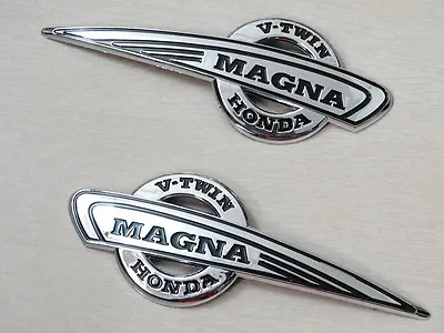 $15.29 • Buy L/R Petrol Fuel Gas Tank Badge Embolem Decal Sticker Set For Magna V-Twin New