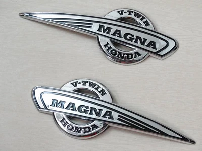 $15.29 • Buy L/R Petrol Fuel Gas Tank Badge Embolem Decal Sticker Set For Magna V-Twin New