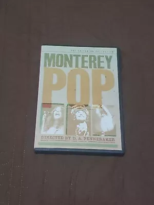 Monterey Pop The Criterion Collection (DVD With Insert 2006) Jimi Hendrix RARE • $21.99