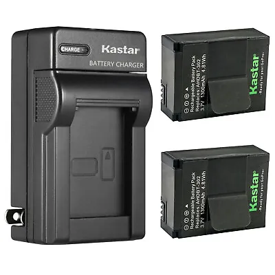 Kastar 2x Battery + Charger For GoPro Hero 3 HERO3+ AHDBT-301 AHDBT-302 Battery • $11.99