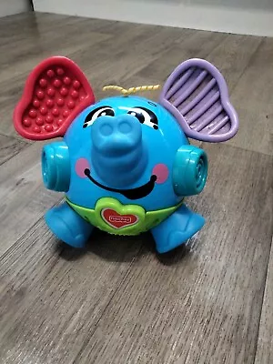 £8 • Buy Fisher Price Bounce & Giggle Elephant Bumble Ball Vibrating Musical Toy