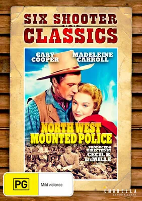 North West Mounted Police (1940) Gary Cooper DVD BRAND NEW (USA Compatible) • $16.99