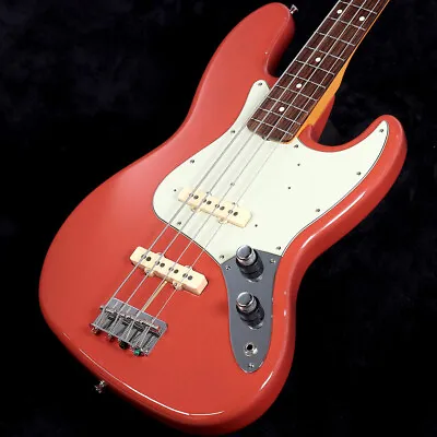 Fender Tomomi Jazz Bass Rosewood Clear Fiesta SCANDAL With Gig Bag Made In Japan • $1079.65