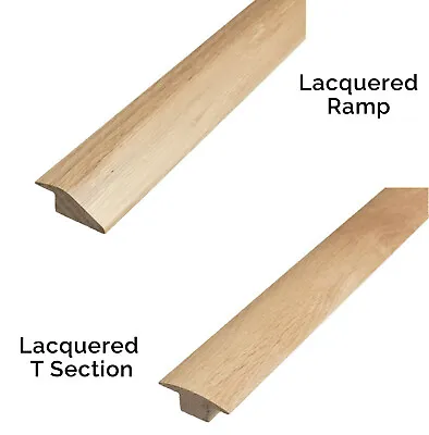 Solid Oak Door Bars Threshold Moulding Trim 0.9m Various Stains 15mm Or 20mm • £76.97