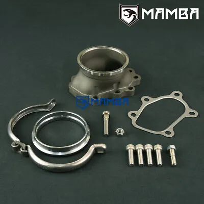 MAMBA 5 Bolt To 3  V-band DumpPipe Flange For Nissan GT-R RB26DETT TB25 GT28R • $111.70