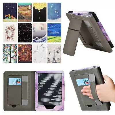 Cover Stand Case Hand Holder PU Leather For Kindle Paperwhite 5 11th Generation • $22.47