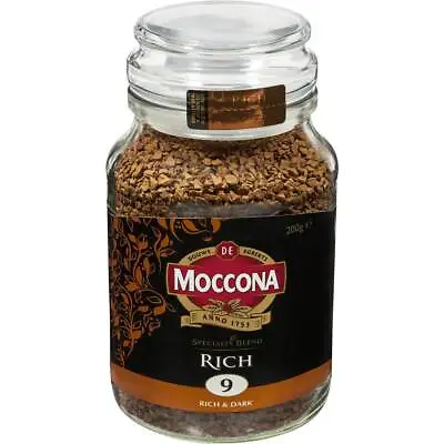 Moccona Specialty Blend Rich And Dark Roast Freeze Dried Instant Coffee Jar 200g • $18.02