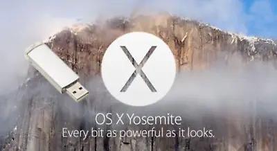 OS X 10.10 Yosemite Installer Bootable USB Recovery Upgrade Reinstall Service • $25
