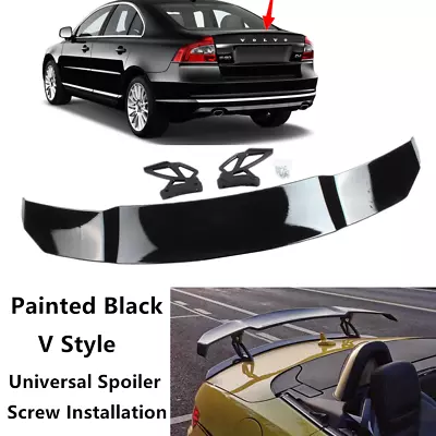 Universal Fit For Volvo S80 2007-2016 Racing GT Style Rear Trunk Spoiler Wing • $99.98