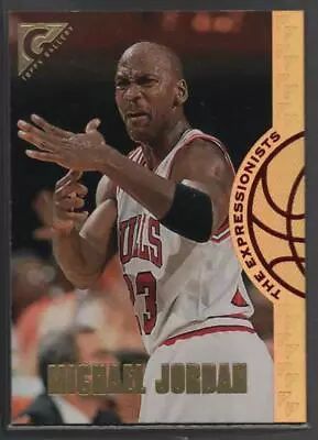 1995-96 Topps Gallery #EX2 Michael Jordan Expressionists • $52