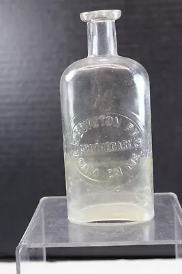 Antique Clear E. E. Boynton - Apothecary Camden ME -Maine Druggist Bottle • $12.99