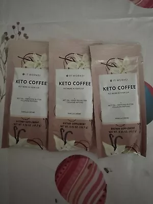 It Works Keto Coffee Vanilla • $30