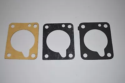 3 Mystery Carburetor Throttle Base Gaskets MGA MGB Triumph Weber Stromberg ????? • $9.45