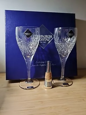 Edinburgh Crystal Glasses. Boxed • £7.99