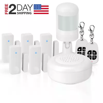 $59.99 • Buy Home Wifi Security System Alarm Kit With App Push DIY No Monthly Fee Wireless 