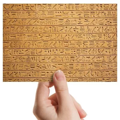 Photograph 6x4  - Egyptian Hieroglyphics Stone Wall Art 15x10cm #16104 • £3.99