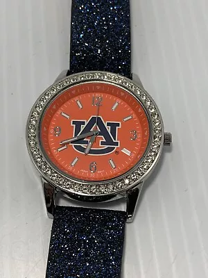 AUBURN TIGERS WOMEN'S BlING  WATCH Glitter And CRYSTALS LICENSED • $24.99