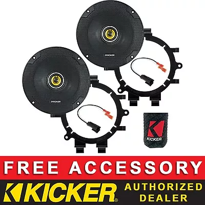Kicker Csc654 6.5  Oem Speaker Replacement Kit For Chevrolet Silverado 1999-2006 • $100.06