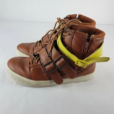 Radii Straight Jacket Mens High Tops Shoes Brick Size 7.5 FM1014 • $24.99