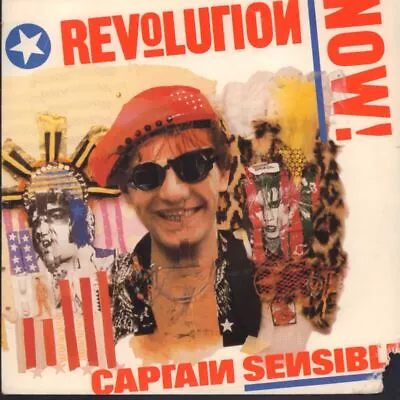 Captain Sensible(7  Vinyl)Revolution Now-A & M Records-AM 395-UK-1987-VG-/VG+ • £3.99