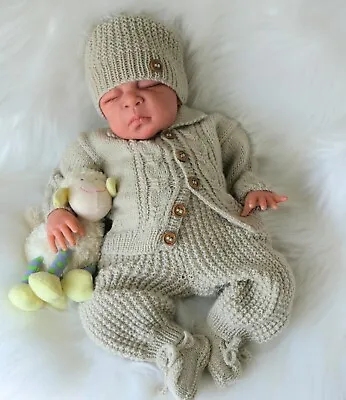 £4.98 • Buy Baby Knitting Patterns Dk 86 Liam Baby Or Reborn Dolls Precious Newborn Knits