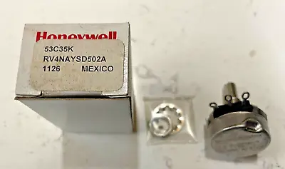 Honeywell 53C35K Micro Switch Potentiometer RV4NAYSD502A • $13.99