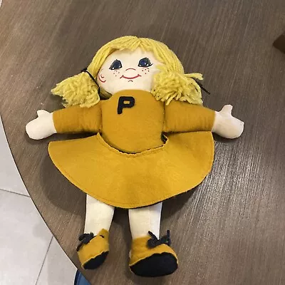 Vintage Purdue University Cheer Doll - Wind Up Working • $35