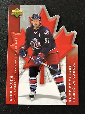 2007-08 Mcdonald’s UPPER DECK Pride Of Canada Rick Nash #PC2 • $2.89