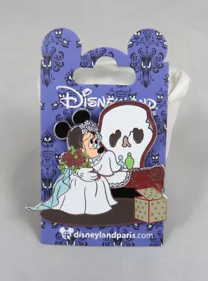 Disney Disneyland Paris Pin - Minnie Mouse - Phantom Manor Haunted Mansion • $10.80