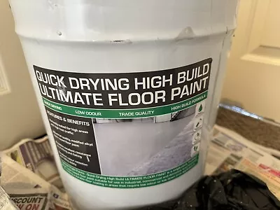 Everest Quick Drying Floor Paint 20 Litres Light Grey • £50